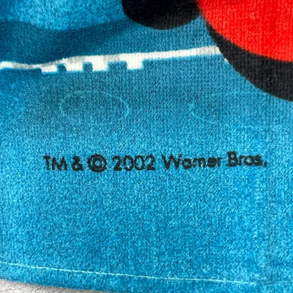 Vtg. 2002 Looney Tunes Taz 2-Piece Bath Set Jay Franco Cotton Towel &‎ Washcloth